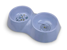 Load image into Gallery viewer, EcoWare™ Decorated Large Double Dish with Non-Skid Silicone Feet