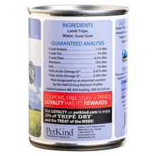 Load image into Gallery viewer, Tripett New Zealand Green Lamb Tripe - Contents