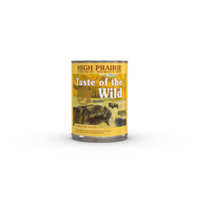 Load image into Gallery viewer, A can of High Prairie Canine Recipe with Bison in Gravy.