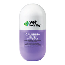 Load image into Gallery viewer, Vet Worthy Calming + Hemp Soft Chews 60 ct
