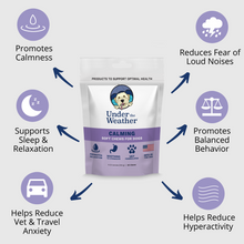 Load image into Gallery viewer, Under the Weather Calming Soft Chews For Dogs 60 Treats
