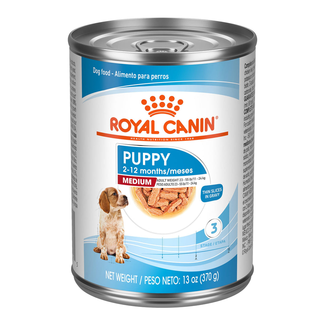 Medium Puppy Thin Slices in Gravy