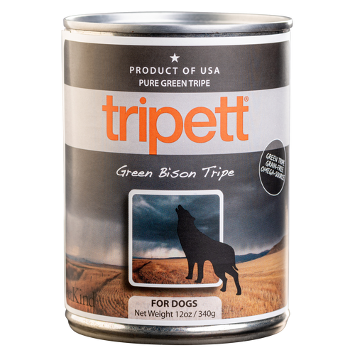 Tripett Green Bison Tripe (12 oz)