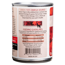 Load image into Gallery viewer, Tripett Green Venison Tripe- feeding guide
